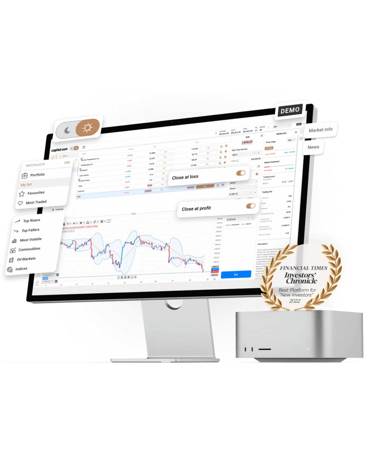 Capital.com Review: Web Trader Logo