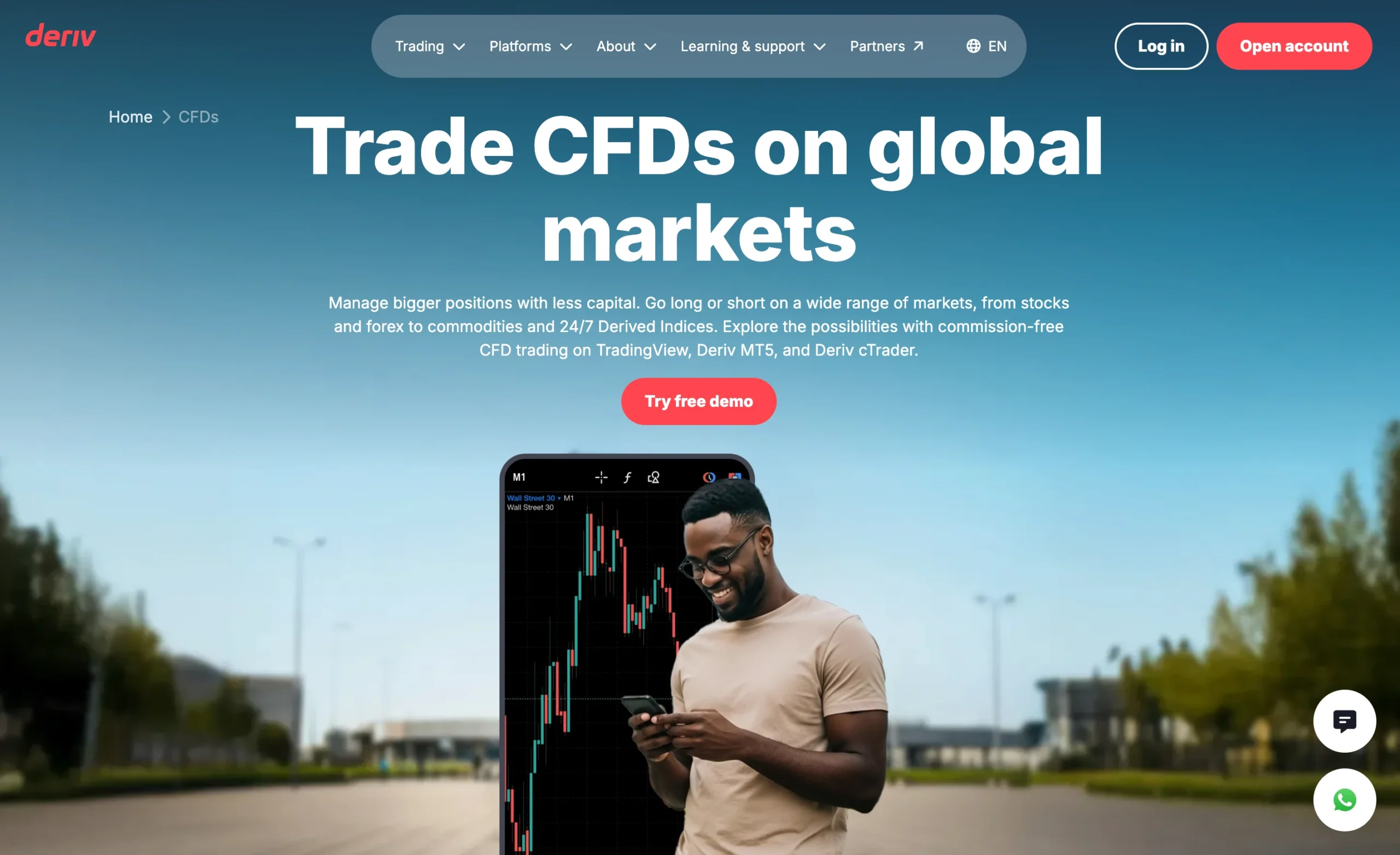 Deriv review image showing all tradable instruments Deriv offers, including Forex, Crypto, Indices, Metal and Commodities, Indices, Synthetic Indices, ETFs and Stocks.